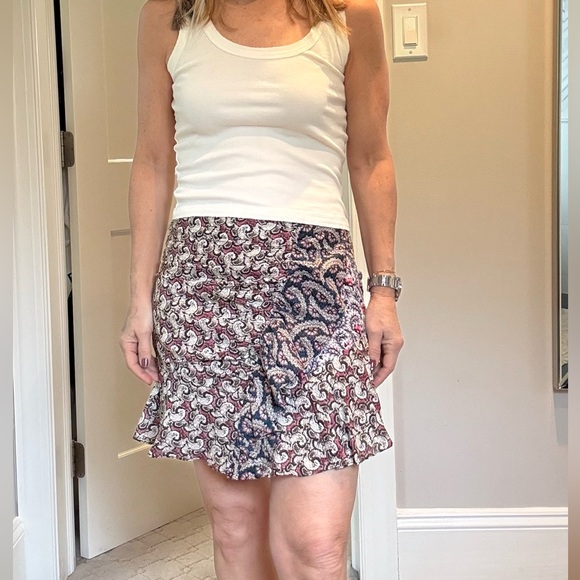 Paisley Print Skirt - Picture 9 of 9